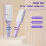 فرشاة شعر طه - 1 قطعة