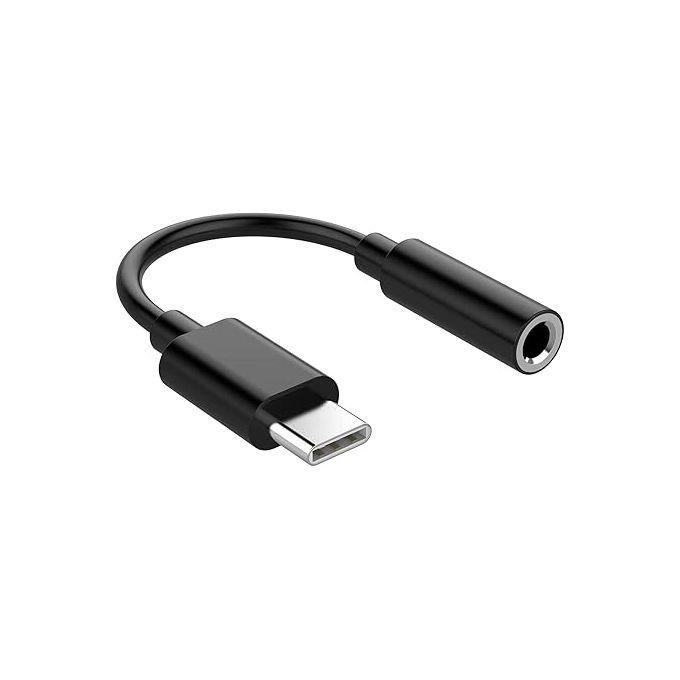 وصلة تحويل من تايب سي الى 3.5 ملل - وصله تحويل من type c to 3.5 mm