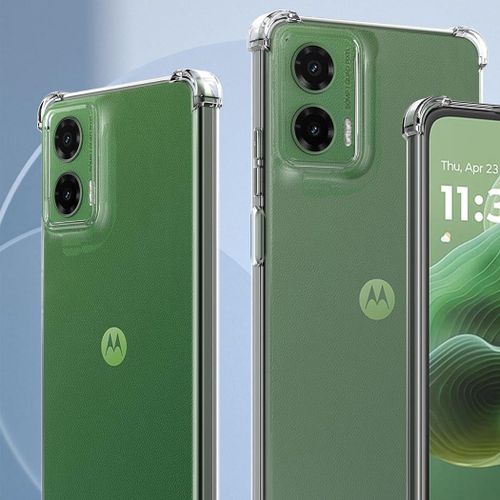 جراب حماية شفاف لهاتف موتو G35 - تصميم نحيف ومضاد للصدمات