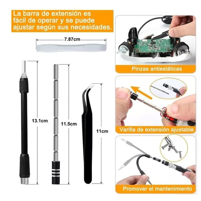 Repair Tool Kit 122 in 1 Precision Screwdriver Set