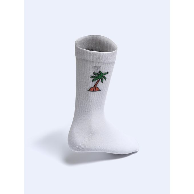 Patterned Men's Ankle Socks 5 Pack
