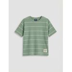 Boy's Striped Relaxed Fit T-Shirt