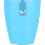 M Design Eden Small Cup 330 ml - Microwave, Dishwasher, Food Safe & BPA Free - Blue