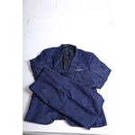 Men's suit, trousers and blazer, navy 3XL