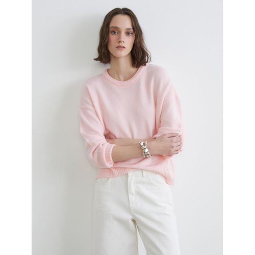 Crew Neck Women's Knitwear Sweater