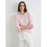 Crew Neck Women's Knitwear Sweater