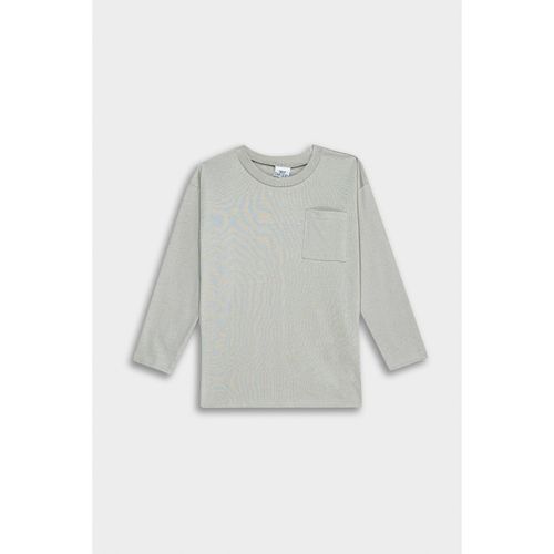 Baby Boy Regular Fit Crew Neck Long Sleeve T-Shirt