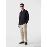 Button-Down Collar Long Sleeve Man Shirt