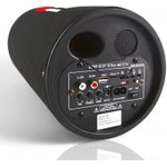 ZR-5 Car Subwoofer Bazooka Speaker AC-DC USB Bluetooth TF Card AUX Remote 6 Inch Bass (20Hz,2W) High Power Car Audio System Bass Speaker Shape Round