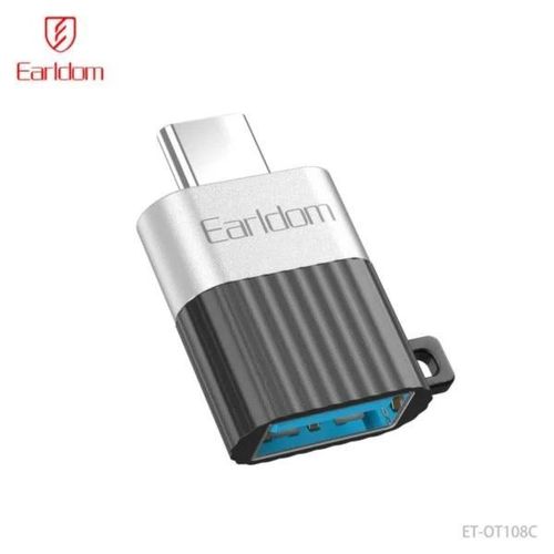 Earldom-OT108C USB C To USB 31 Adapter High Speed Data Transfer USB OTG Converter النوع C Male To USB Female Plug And Play Aluminum Alloy Mini Adapter