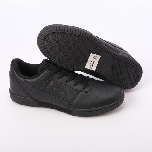 White Perforated Lace Up Unisext Sneaker