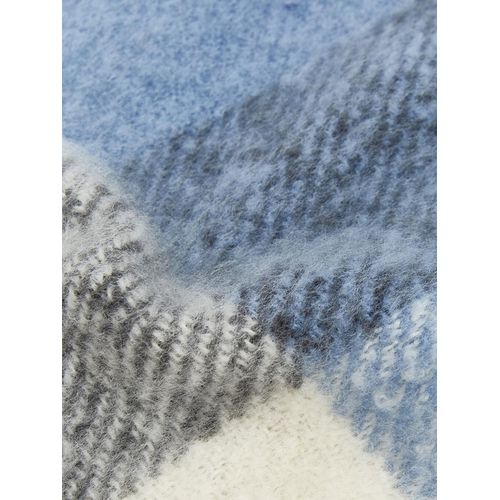 Tassel Detailed Plaid Women's Scarf