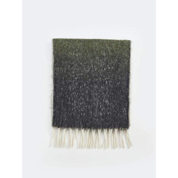 Color Block Tasseled Women's Scarf