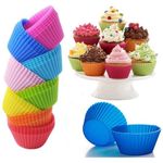 عرض طه قوالب كب كيك السيلكون البكت ١٢ قطعة